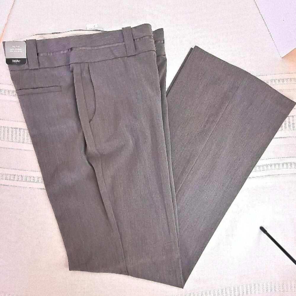 Classic Women's Gray Dress Trousers